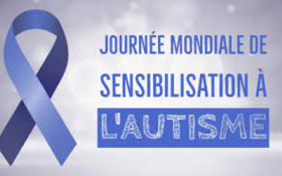 2 Avril : Journée mondiale de sensibilisation à l'autisme