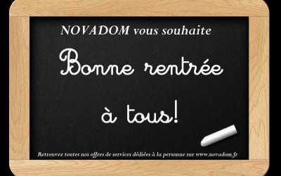 NOVADOM vous souhaite une bonne rentrée !